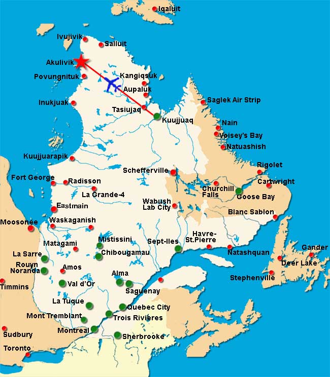 Akulivik Air Charter Directory